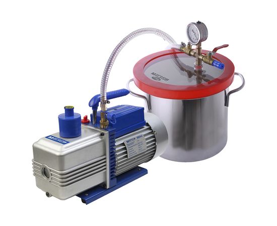 Насос вакуумный двухступенчатый 98044 МЕГЕОН к0000025300 – изображение 7