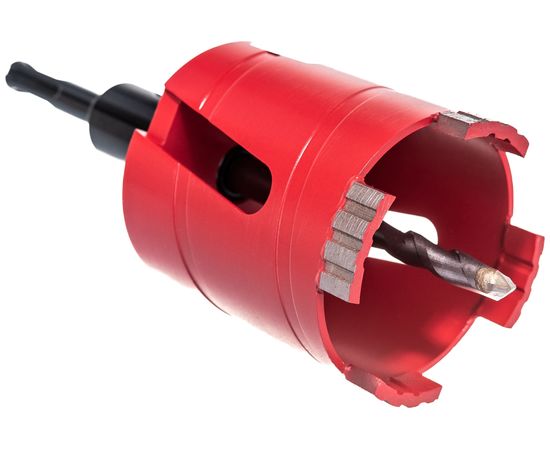 Коронка алмазная с переходником М16-SDS+ (68х70 мм) по бетону DIAM 311101 – изображение 8