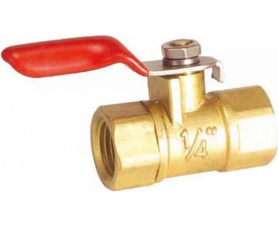 Шаровой кран Pegas pneumatic внутренняя резьба 1/4"F х1/4"F 4405 