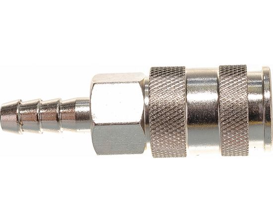 Быстросъемное соединение автомат на елочку 10 мм рапид для компрессора Pegas pneumatic 3207 