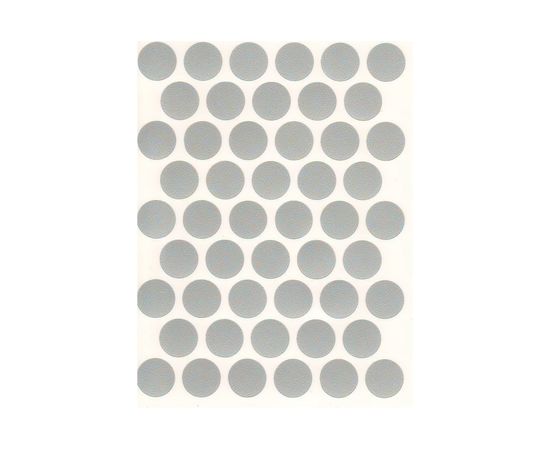 Заглушка на клею Локри пластина серый 50 шт. ЗКП серая 