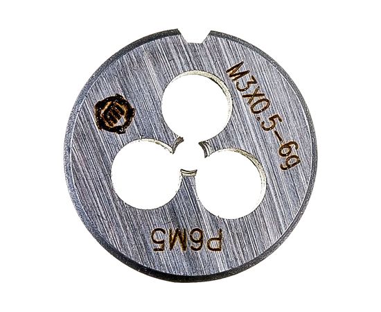 Плашка М 3 х0.5 Р6М5 6g ТМ Туламаш 137161 