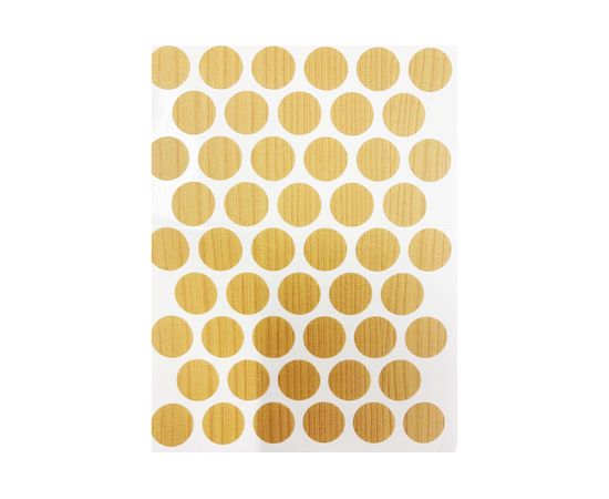 Заглушка на клею Локри пластина клен 50 шт. ЗКП клен 