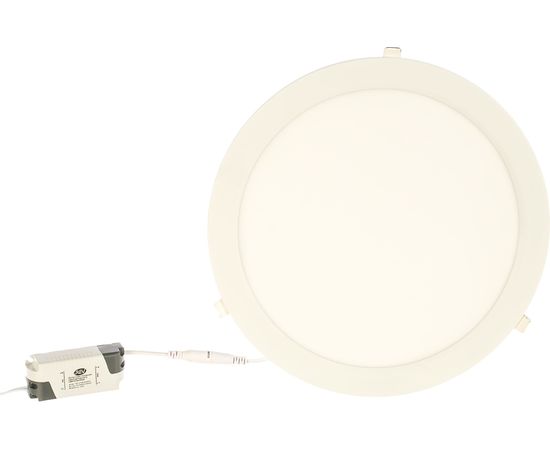 Светодиодная встраиваемая панель REV SuperSlim Round, круглая Ф300мм, 24W, 6500К 28943 2 
