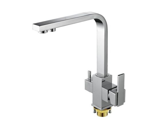 Смеситель для кухни OUTE цвет хром глянцевый, однорычажный, с аэратором T663B 