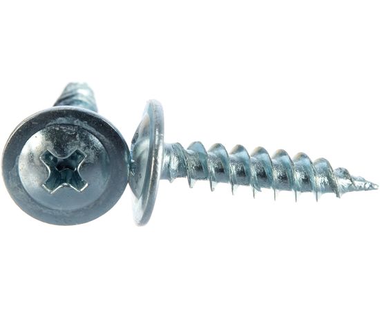 Саморезы с полусферической головкой и острием Профикреп цинк, 4,2х19 200 шт 2000906224 