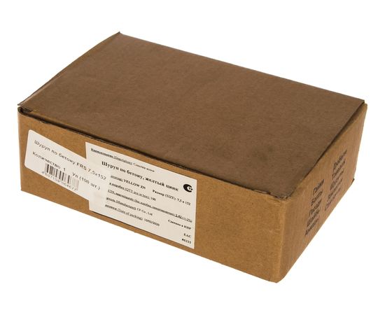 Шуруп по бетону FRS Метизный двор 7,5x152, 100 шт. 4607159064677 