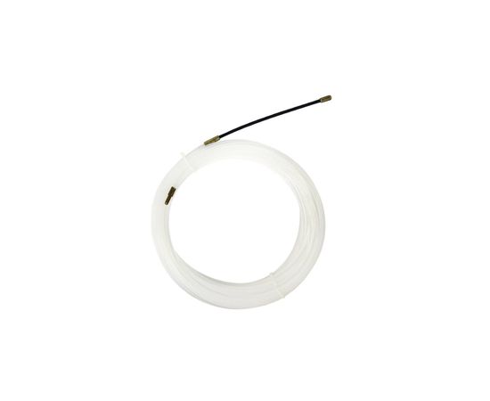 Нейлоновая кабельная протяжка TDM НКП диаметр 3мм длина 30м с наконечниками. белая SQ0590-0006 