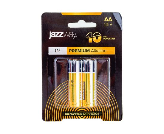 Алкалиновая батарейка JazzWay LR6 PREMIUM Alkaline BL-2 5026896 