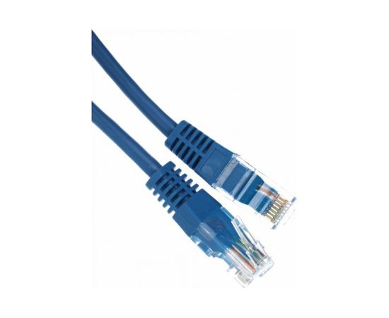 Патчкорд AOpen/Qust литой UTP кат.5е 15м синий ANP511-15M-B 