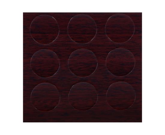 Заглушка на клею Локри пластина махагон 50 шт. ЗКП махагон 