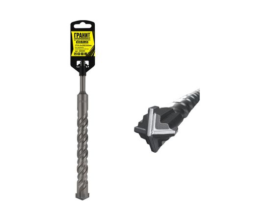 Бур Quadro-X (25.0х250/200 мм; SDS-plus) ГРАНИТ 425250 