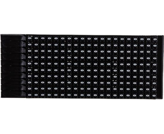 Маркер для кабеля сечением 0,5-1,5 мм DKC символ 0 200шт MKF0S1 