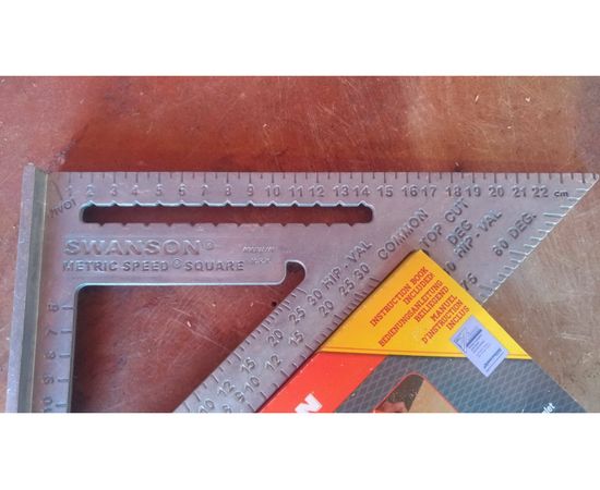 Угольник 250мм, метрический Swanson EU202 – изображение 17