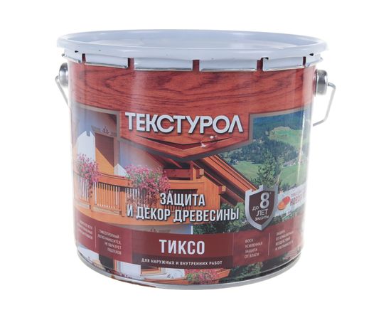 Деревозащитное средство Текстурол тиксо черешня 3л 90005008649 – изображение 2