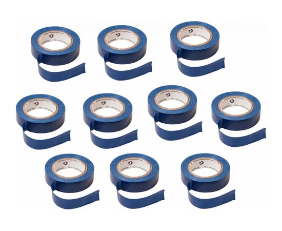 Изолента HorsAY Hard ГОСТ ПВХ, 15 мм, 10 метров, синяя 210014 – изображение 2