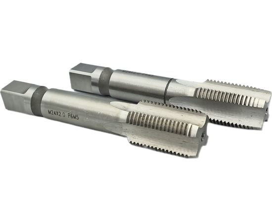 Метчик TORNERI М24х2 комплект из 2-х штук Р6М5 035242 – изображение 2