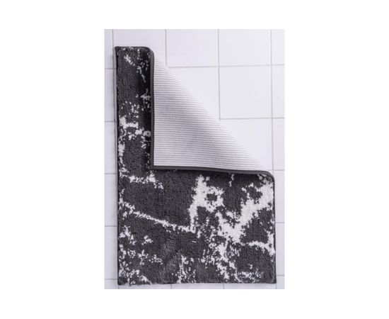 Коврик для ванной комнаты RIDDER Marmor серый, 60x90 7105307 – изображение 2