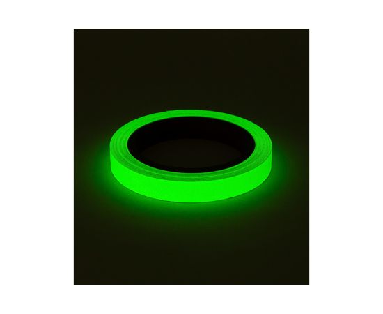 Клейкая лента DGTAPE Gaffer TapeluminMATT - 15мм/10м - Светонакопительный LM15/10 – изображение 2