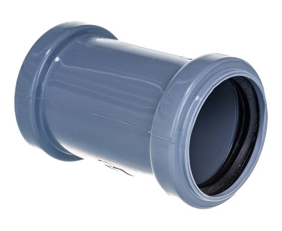 Канализационная надвижная ремонтная муфта RTP 50 мм, серая 11331 – изображение 2