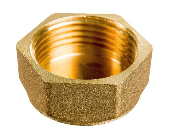 Заглушка LEXLINE 1/2 вн., латунь 15 Украина 511752 – изображение 2