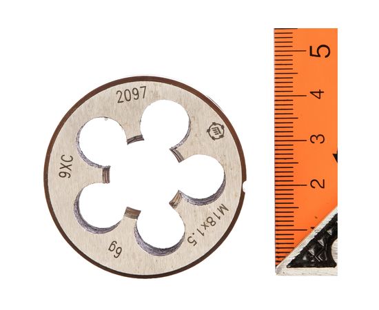 Плашка М 18 х1.5 9ХС ТМ Туламаш 57910 – изображение 2