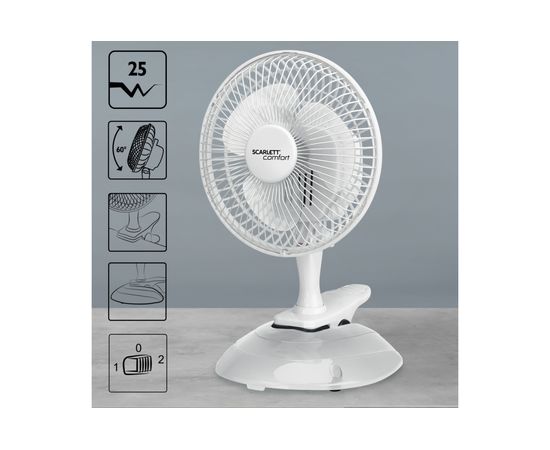 Настольный вентилятор SCARLETT SC-DF111S01 – изображение 3