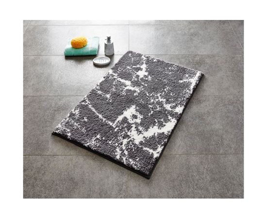 Коврик для ванной комнаты RIDDER Marmor серый, 60x90 7105307 – изображение 3