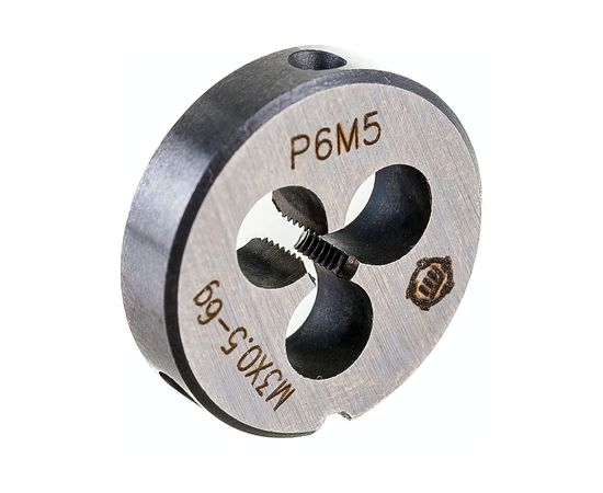 Плашка М 3 х0.5 Р6М5 6g ТМ Туламаш 137161 – изображение 3