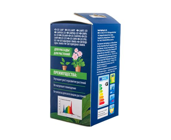 Светодиодная лампа Uniel 10W, SPFB, E27, CL PLP30WH LED-A60 UL-00007404 – изображение 3