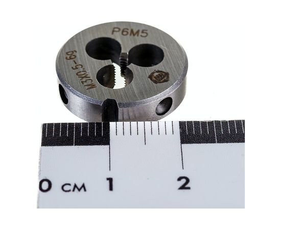 Плашка М 3 х0.5 Р6М5 6g ТМ Туламаш 137161 – изображение 4