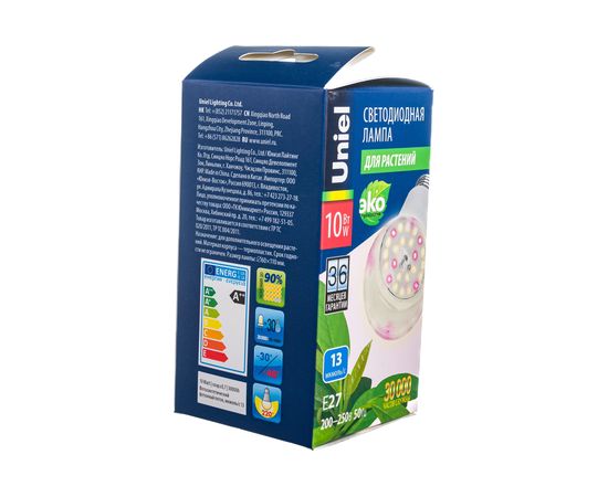 Светодиодная лампа Uniel 10W, SPFB, E27, CL PLP30WH LED-A60 UL-00007404 – изображение 4