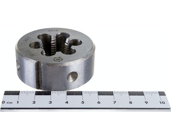 Плашка, трубная коническая R 1/2 дюйма 9ХС ТМ Туламаш 57983 – изображение 4