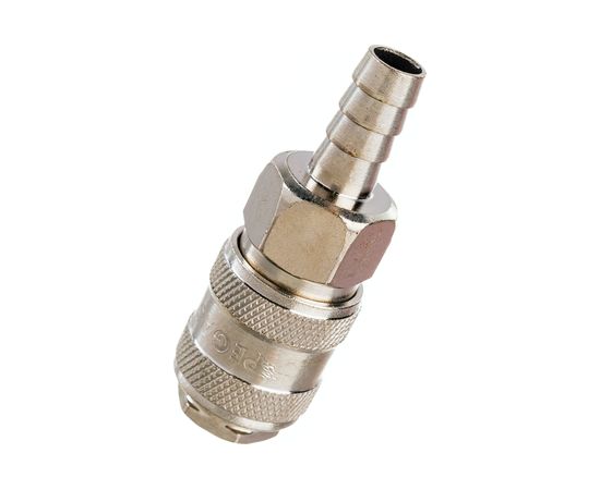 Быстросъемное соединение автомат на елочку 10 мм рапид для компрессора Pegas pneumatic 3207 – изображение 4