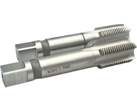 Метчик TORNERI М24х2 комплект из 2-х штук Р6М5 035242 – изображение 4