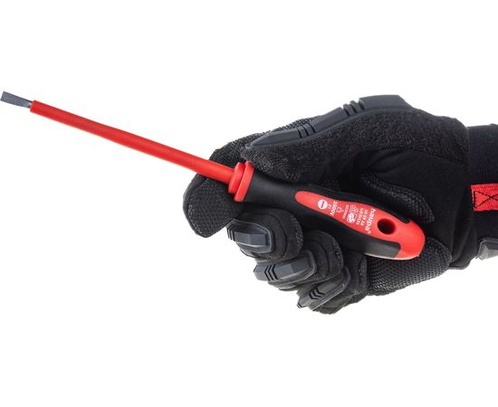 Двухкомпонентная отвертка для электромонтера VDE 5,5х125мм HAUPA 101918 – изображение 4