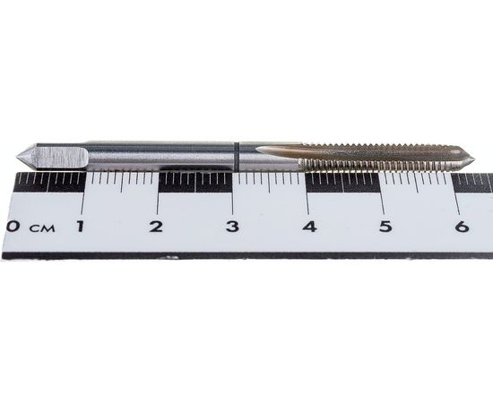 Метчик М 5x0,8 м/р комплект 2 шт. Р6М5 HORTZ 203859 – изображение 4