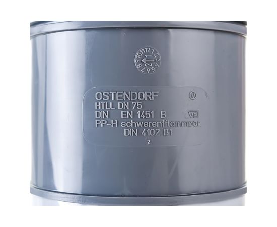 Компенсационный патрубок Ostendorf 75 мм 113800 – изображение 5