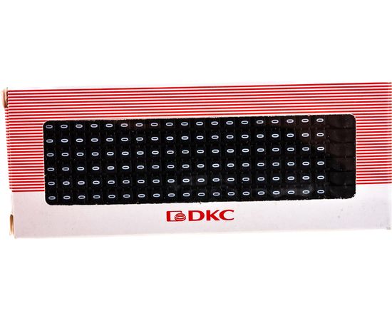 Маркер для кабеля сечением 0,5-1,5 мм DKC символ 0 200шт MKF0S1 – изображение 5