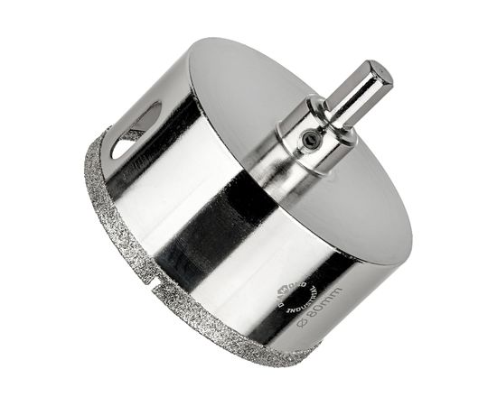 Коронка алмазная по керамограниту и керамике с центрирующим сверлом 80 мм Diamond Industrial DIDCSC080 – изображение 5