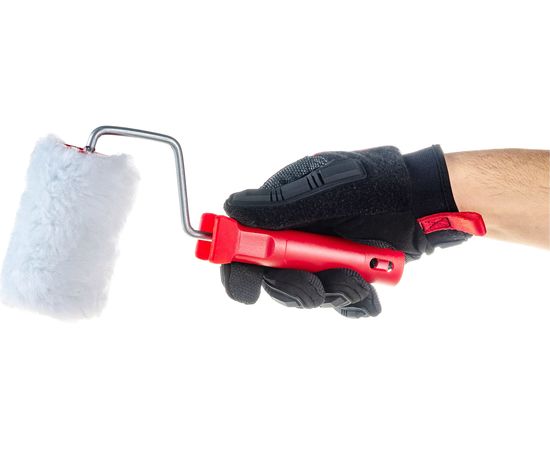 Малярный валик РемоКолор с рукояткой Меховой, ось 6мм, D48мм, 100мм, 04-2-003 – изображение 8