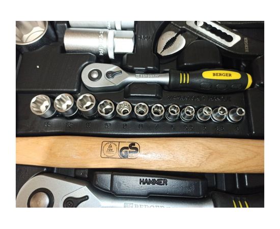 Набор инструментов 89 предметов Berger BG BG089-1214 – изображение 9