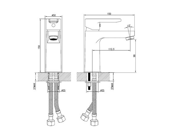 Смеситель для умывальника IDDIS Sena ID SENSB00i01 – изображение 10