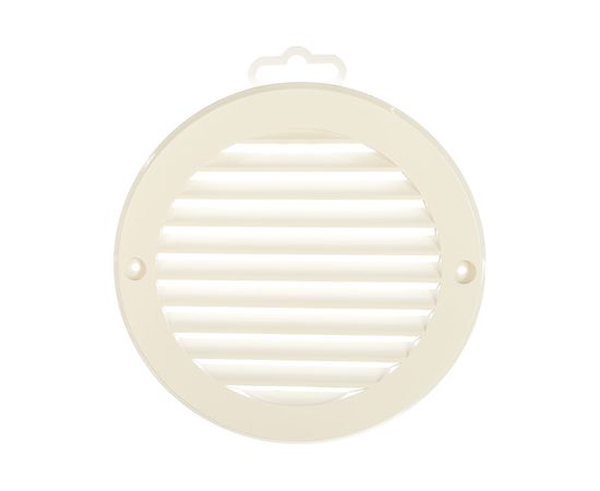 Решетка наружная вентиляционная 130 мм с фланцем 100 мм ERA 86-631 