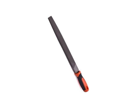 Напильник HARDEN плоский среднезернистый с эргономичной рукояткой, 265 мм. 610636 