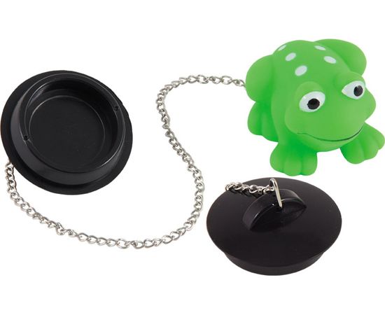 Пробка для ванной Рыжий кот декоративная Лягушка 970057 