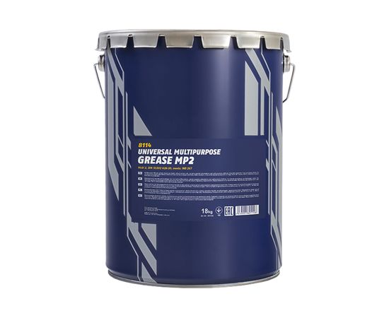 Многоцелевая густая смазка MANNOL MP-2 Universal Multipurpose Grease MP2, 18 кг 2145 