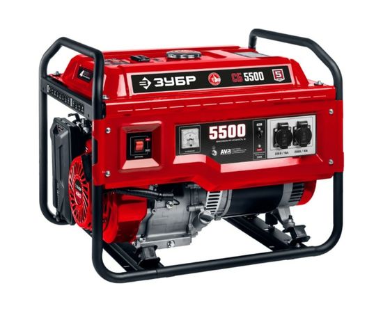Бензиновый генератор ЗУБР 5500 Вт СБ-5500 