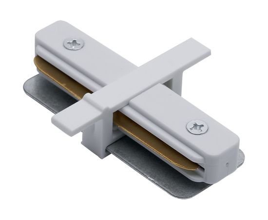 Прямой коннектор для встраиваемого шинопровода FERON белый, LD1004 10357 