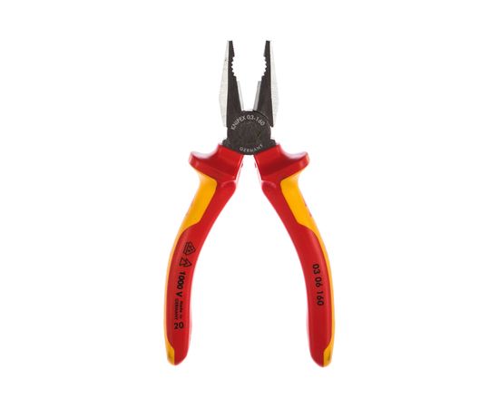 Диэлектрические пассатижи KNIPEX KN-0306160SB 